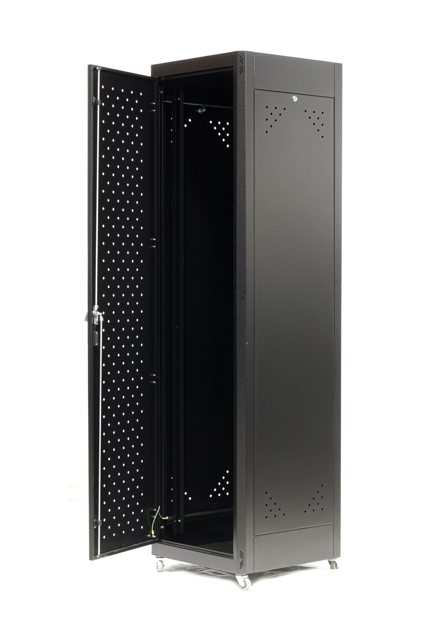 Gabinete de piso para cableado Metalservice Gabinete de piso para cableado estructurado y servidores Metalservice